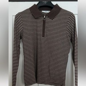 Mango Womens Brown top